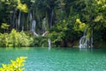 Waterfalls Plitvice Lake Trees Royalty Free Stock Photo