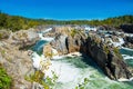 Waterfalls of the potomac river Royalty Free Stock Photo