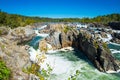 Waterfalls of the potomac river Royalty Free Stock Photo