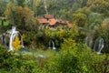 Waterfalls at Rastoke, Croatia