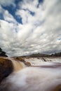 Waterfalls of Rio Tinto Royalty Free Stock Photo