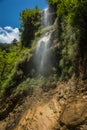 Waterfalls on the river Krikiliotis at Panta Vrexei in Evritania