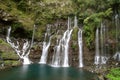 Waterfalls, river Langevin Royalty Free Stock Photo