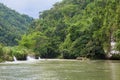 Waterfalls on the river Loboc, Philippines