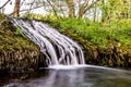 Waterfalls in the rivers and nice forest Royalty Free Stock Photo