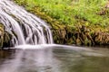 Waterfalls in the rivers and nice forest Royalty Free Stock Photo