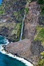 Waterfalls of Seixal in Madeira Royalty Free Stock Photo