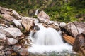 Waterfalls at shangria Royalty Free Stock Photo