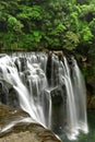 Waterfalls in shifen taiwan Royalty Free Stock Photo