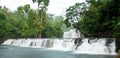 Waterfalls with silky water