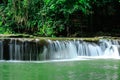 Waterfalls in small nature in the forests Royalty Free Stock Photo