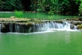 Waterfalls in small nature in the forests