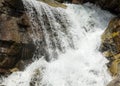 Waterfalls stream Studeny potok High Tatras mountains