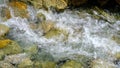 Waterfalls at stream Studeny potok in High Tatras mountains during summer, Slovakia Royalty Free Stock Photo