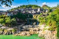 Furong Town, an ancient town on the waterfall Royalty Free Stock Photo