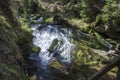 Waterfalls of the White Opava Royalty Free Stock Photo