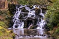 Enchanting Surrey Waterfall Royalty Free Stock Photo