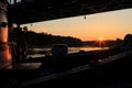 Waterford, NY, USA - September 2016. Vintage tugboat festival at