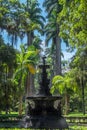 Waterfountain - Botanic Garden Rio de Janeiro, Brazil Royalty Free Stock Photo
