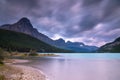 Waterfowl Lake, Banff National Park, Icefield Parkway, Alberta, Canada Royalty Free Stock Photo