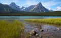 Waterfowl Lake, Icefield Parkway, Banff National Park, Alberta, Canada Royalty Free Stock Photo