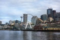 Waterfront Big Wheel Space Needle Seattle Washington