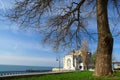 Waterfront at the Black Sea in Constanta City ,Romania Royalty Free Stock Photo