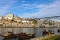 Boats on the river Portugal Royalty Free Stock Photo
