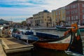 Boats on the river Portugal Royalty Free Stock Photo