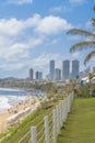 Waterfront Buildings and Beach Natal Brazil Royalty Free Stock Photo