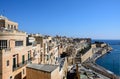 Waterfront buildings, Valletta.