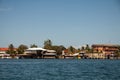 Waterfront Caribbean home bocas del toro Royalty Free Stock Photo