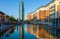 Waterfront in Portsmouth, England