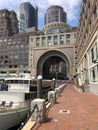 Waterfront in Downtown Boston Massachuseetts