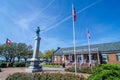 Waterfront downtown of edenton Royalty Free Stock Photo