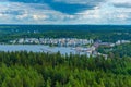 Waterfront of Finnish town Lahti