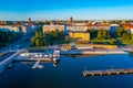 Waterfront of Finnish town Vaasa