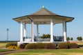 Waterfront Gazebo at Fort Monroe in Hampton, Virginia Royalty Free Stock Photo