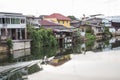 Waterfront house in thai style