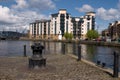 Waterfront Houses Royalty Free Stock Photo