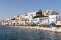 Waterfront in Naxos Greece