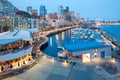 Waterfront overview at downtown Seattle