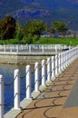 Kelowna Waterfront Park Royalty Free Stock Photo