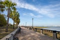 Waterfront Park in Charleston, SC Royalty Free Stock Photo