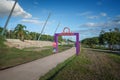 Waterfront Path at Moacyr Scliar Park - Revitalized Orla do Guaiba Waterfront - Porto Alegre, Brazil