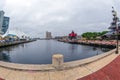 Waterfront Promenade at the Inner Harbor, Baltimore, USA Royalty Free Stock Photo