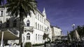 Waterfront promenade in Trogir, Croatia