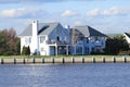 Waterfront Property Royalty Free Stock Photo