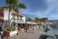 Waterfront in Puerto de Mogan, Gran Canaria, Spain Royalty Free Stock Photo