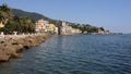 Waterfront in Rapallo, Italy Royalty Free Stock Photo